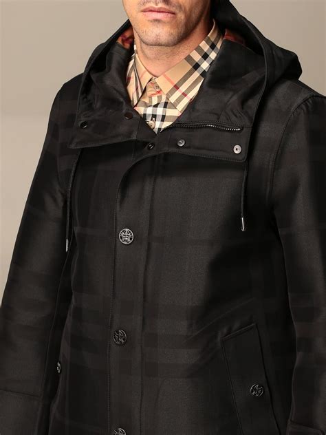 mantel herren schwarz burberry